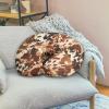 Eheartsgir Cow Print Brown Boys Girls Nursing Pillow Cover Slipcover Skin-Friendly Anti Stains Nursing Pillowcase Covers for Breastfeeding Pillows, Home Sofa Decor view 4