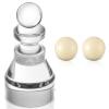 Silipull Roulette Win Marker and 2 Pcs 15 mm Roulette Balls Acrylic Accessories Wheel Table Game Set(Stacked Tower) view 1