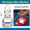 Silipull Roulette Win Marker and 2 Pcs 15 mm Roulette Balls Acrylic Accessories Wheel Table Game Set(Stacked Tower) view 2