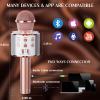Caymuller Kids Wireless Microphone Machine,Bluetooth Microphone Toys for Girls, Birthday Gift for Girls Boys 3 4 5 6 7 8 9 10 11 12 Year Old Kids Toys, K108 view 4