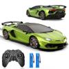 AEROQUEST Remote Control Car for Lamborghini, Officially Licensed 1:16 Scale Lambo Hobby Rc Cars with Headlight, 2.4GHz Race Car Toys for Boy Girl 4-12 Years Old, 12Km/h, Birthday Gift view 1