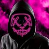 Boolavard Halloween Mask LED Light up Mask for Festival Cosplay Halloween Costume Masquerade Parties, Carnival, Gifts (Pink) view 1