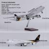 UrAcon 18.5 1:150 Scale Model Airplane UPS B747 Die-cast Planes Model Resin Aircraft Model Jet Collectibles Plane Model for Birthday Gifts view 3