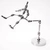 BAIYITONGDA Stop Motion Factory,Full Metal Stop Motion Animation Character Skeleton Stainless Steel Skeleton,Armature Rigging System for Stop Motion Animation,15cm view 4