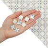 150 pcs, Dollhouse Flooring, 1:12 Scale Doll House Tiles, Miniature Checkerboard Floor, REDUCIO! (Antique) view 1