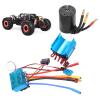 RC Brushless Motor Set3650 Motor 80A ESC Heat Sink SetRC 3650 Brushless Motor Set, 3650 2300KV 4 Poles Brushless Motor 80A ESC Combo Set 1/10 RC Brushless Motor view 3