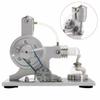 CHICHIYANG 3-5V DIY Mini Silver Stirling Engine Model School Physics Engine Teaching Equipment Educational Tool view 2