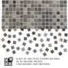 300pcs, Dollhouse Flooring, 1:24 Scale Doll House Tiles, Miniature Fireplace Tiles, REDUCIO! view 3