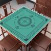 Chinese Mahjong Mats with Rules and Wind Positioning, Anti Slip and Noise Reduction Crystal Velvet Game Table Mat, with Carrying Bag (Color : Green-1, Size : 39.4x39.4in/120x120cm) view 2