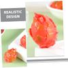 PRETYZOOM 6pcs Realistic Faux Dragon Fruit Models Decorative Pitaya Fruit for Home Decor Educational Props and Display Adorable Miniatures for Cabinet and Shopping Mall Decoration view 3