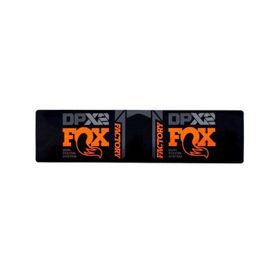 Decal: 2021 F-S, FLOAT DPX2, Airsleeve, Orange, (Evol7.25+/165-230mm) - 821973401690