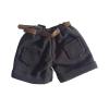 1:12 Action Figures Shorts 6 inch Female Figure Clothing Cosplay Doll Dress up Accessories Model Outfits Doll Clothes, Black view 1