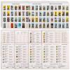 420 PCS Mini Tarot Stickers for Journaling, 1.25" x 0.78" Tarot Card Stickers Based on Rider Waite Tarots Deck, 8 Tarot Cheat Sheet Included view 1