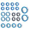 ALBARAY Upgrade Parts Compatible with Bronco for Defender for 1/18 for TRX-4M 22PCS Ball Bearing SetBlue Sealed Bearing Upgrade Parts view 2
