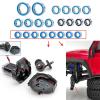 ALBARAY Upgrade Parts Compatible with Bronco for Defender for 1/18 for TRX-4M 22PCS Ball Bearing SetBlue Sealed Bearing Upgrade Parts view 3