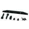 ALBARAY Upgrade Parts Compatible with TRX-4 for 1/10 RC Crawler for Defender Aluminum Bull Bar for TRX4 Front Rear Bumper with Winch Tow Hook Mount Upgrade Parts (Color : Rear Bumper) view 4