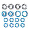ALBARAY Upgrade Parts Compatible with Axial for SCX-10.2 for Ar44 Axles for SCX10 II 16PCS Blue Bearing Kit All 1/10 RC Crawler Car Bearing Upgrade Parts view 1