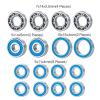 ALBARAY Upgrade Parts Compatible with Axial for SCX-10.2 for Ar44 Axles for SCX10 II 16PCS Blue Bearing Kit All 1/10 RC Crawler Car Bearing Upgrade Parts view 2