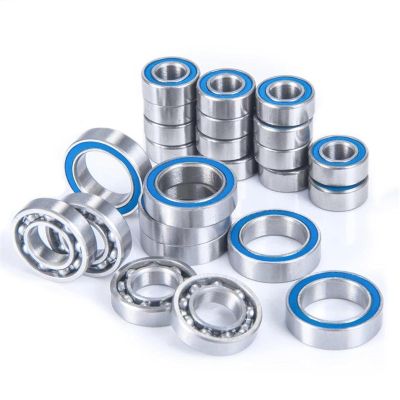ALBARAY Upgrade Parts Compatible with Element RC for Enduro for Sendero for RTR 24PCS Complete Bearings Kit Blue Ball Bearing Upgrade Parts