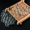 200pcs 10mm Clear Glass Marbles Solid Marble Beads Marbles Games Bouncing Ball Pinball Machine Vase Fish Tank Filler Home Decor view 4