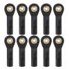 ALBARAY Upgrade Parts 10PCS M2 M3 Rod End Ball Head Holder Tie Rod Ends Plastic Ball Joints Right-Hand Screw for RC Car Boat Airplane Trucks (Color : M3 27mm) view 3
