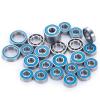 ALBARAY Upgrade Parts Compatible with Axial for Capra for Currie F9 24PCS Ball Bearing Kit Front & Rear Axle Blue Bearing Upgrade Parts view 2