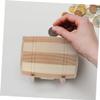 Abaodam 2pcs Solid Wood Retro Money Jar Cash Bank for Adults Boys and Girls Wooden Coin Container Home Decoration for Friends Family view 3