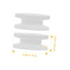 Abaodam 300pcs Mini Plastic Belt Pulley for Gear Motor Projects Smooth Running and Low Noise High Reliability for Model Toys view 3