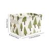Petunny 6 Pcs Mini Storage Baskets Kids Cute Canvas Storage Basket with Handles Foldable Small Cartoon Storage Box for Organizing Home Office Baby Pets Sundries view 2