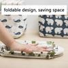 Petunny 6 Pcs Mini Storage Baskets Kids Cute Canvas Storage Basket with Handles Foldable Small Cartoon Storage Box for Organizing Home Office Baby Pets Sundries view 3