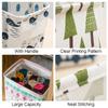 Petunny 6 Pcs Mini Storage Baskets Kids Cute Canvas Storage Basket with Handles Foldable Small Cartoon Storage Box for Organizing Home Office Baby Pets Sundries view 4