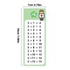 Lachilly 1-12 Addition Table Cards  Educational Math Flashcards for Kids with 2 Dry Erase Pens - Engaging Home & Classroom Learning Aid for Kindergarten Teachers, 15 Big Cards view 2