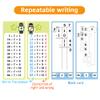 Lachilly 1-12 Division Table Cards with 2 Dry Erase Pens, Educational Maths Table Flashcards for Kids, Self Check Classroom Home Learning Aids, Elementary School Teacher Teaching Aids, 15 Big Cards view 3