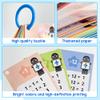 Lachilly 1-12 Division Table Cards with 2 Dry Erase Pens, Educational Maths Table Flashcards for Kids, Self Check Classroom Home Learning Aids, Elementary School Teacher Teaching Aids, 15 Big Cards view 4