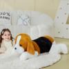 IKASA Giant Beagle Dog Stuffed Animal Plush Toy,Large Puppy Big Jumbo Soft Toys,30" Huge Size Cute Plushy Fluffy Fat Plushie,Gifts for Kids Girls view 2