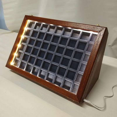 Illuminated Coin Display Stand