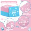 100Pcs Gender Reveal Napkins, 13 x 13 Inches Boy or Girl Baby Shower Napkin, Team Boy or Girl Napkins, Blue Pink Party Napkin for Baby Shower Gender Reveal Party Supplies view 3