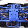 Aluminum 7075 Center Gear Box Housing Set with Covers for Losi 1/18 Mini LMT 4X4 Brushed Monster Truck RTR-LOS01026 Upgrade Parts - Blue view 3