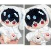 20cm/8in Original Plush Cotton Doll Boy with Black Hair Red Eyes for Children Gift Ready with Adjustable Outfit (Aiqiqi, Boneless) view 3