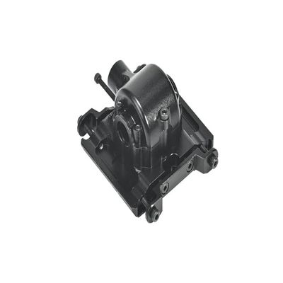 Aluminum 7075 Center Gear Box Housing Set with Covers for Losi 1/18 Mini LMT 4X4 Brushed Monster Truck RTR-LOS01026 Upgrade Parts - Black