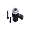 Aluminum 7075 25T Servo Horn with Built-in Spring for Losi 1/18 Mini LMT 4X4 Brushed Monster Truck RTR-LOS01026 Upgrade Parts - Black view 1