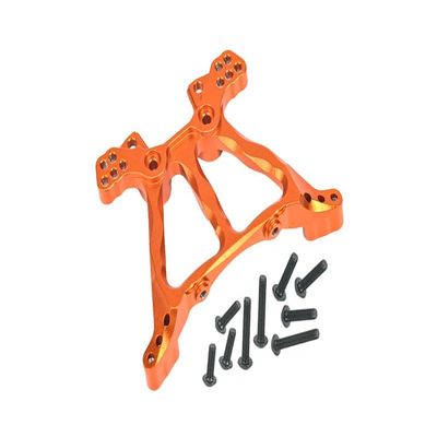 Aluminum Rear Shock Tower for Traxxas 1:10 Slash 4X4 / NOS Deegan 38 Ford Fiesta/WD Stampede 4X4 VXL Upgrade Parts - Orange