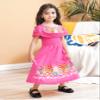 Mexican Dress for Girls Traditional Vestidos Mexicanos Cinco De Mayo Embroidered Dresses Toddler Kids Fiesta Outfit Spanish para Nias Theme Youth Hispanic Folklorico Floral Pink Size 11 12 Years view 3