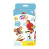 Play-Doh Air Clay Creature Creations Pack- 6pcs Vibrant Colors Air Dry Clay for Kids view 2