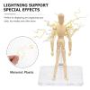 Abaodam 1 Set Doll Holder Transparent Stand Support Doll Stand Display Holder Dolls and Action Figures view 2