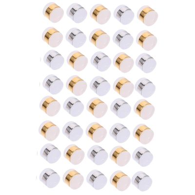 Operitacx 40pcs Round Transparent Silicone Earring Accessories Unique Ear Plugs for Jewelry Making Craft Supplies for Earrings Mobile Phone Cases and More