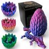 3D Dragon Egg with Dragon Inside + Gift Box - Fidget Toy, Dragon Eggs, Dragon Toy, Articulated Dragon, Sensory Toys for Autism, ADHD toys, Autism Toys, Stress Relief Gift, 3D Printed, Desk Toy, Fidget view 1