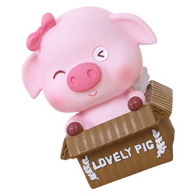 Abaodam Cute Piggy Bank for Boys and Girls Bank for Saving Money Fun Desktop Decoration Unbreakable Design for Boys Girls Birthday Capacity for