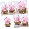 Abaodam Cute Piggy Bank for Boys and Girls Bank for Saving Money Fun Desktop Decoration Unbreakable Design for Boys Girls Birthday Capacity for view 2