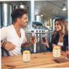 Abaodam 4pcs Plastic Dice Cups for Bar Game Felt Lined Dice Holders Rolling Game Accessories view 4